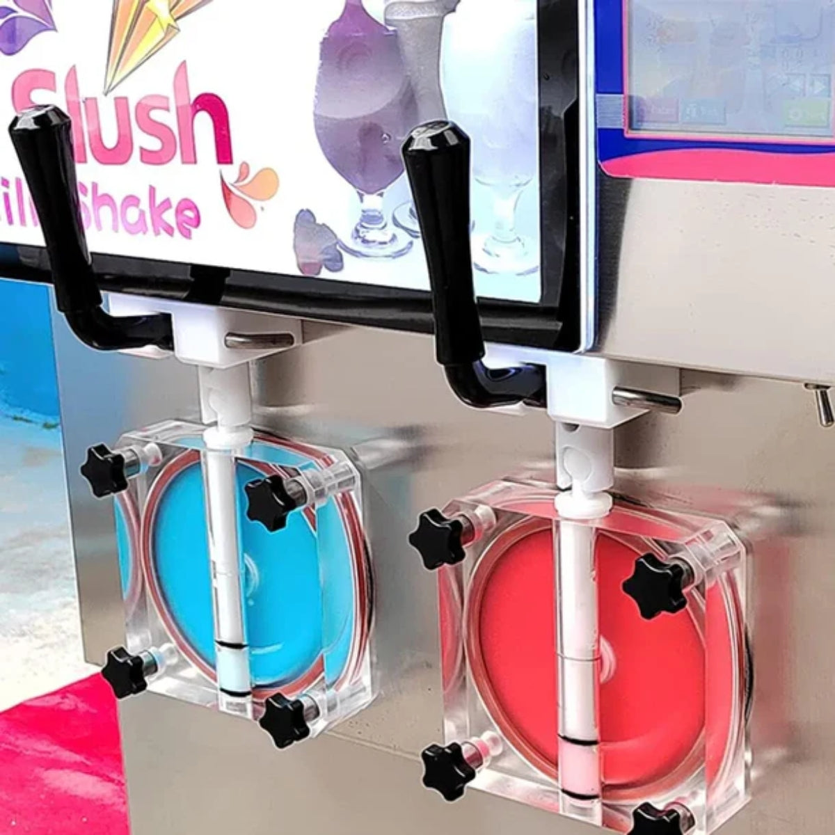 drinc Doppelbehälter Slush- und Milchshake-Maschine