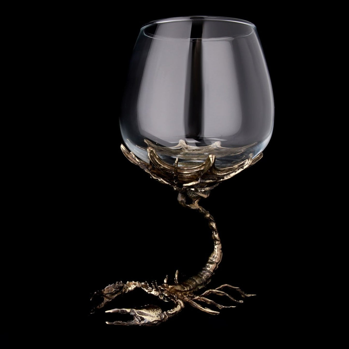 Skorpion Cognacglas, Barzubehör für Ihn