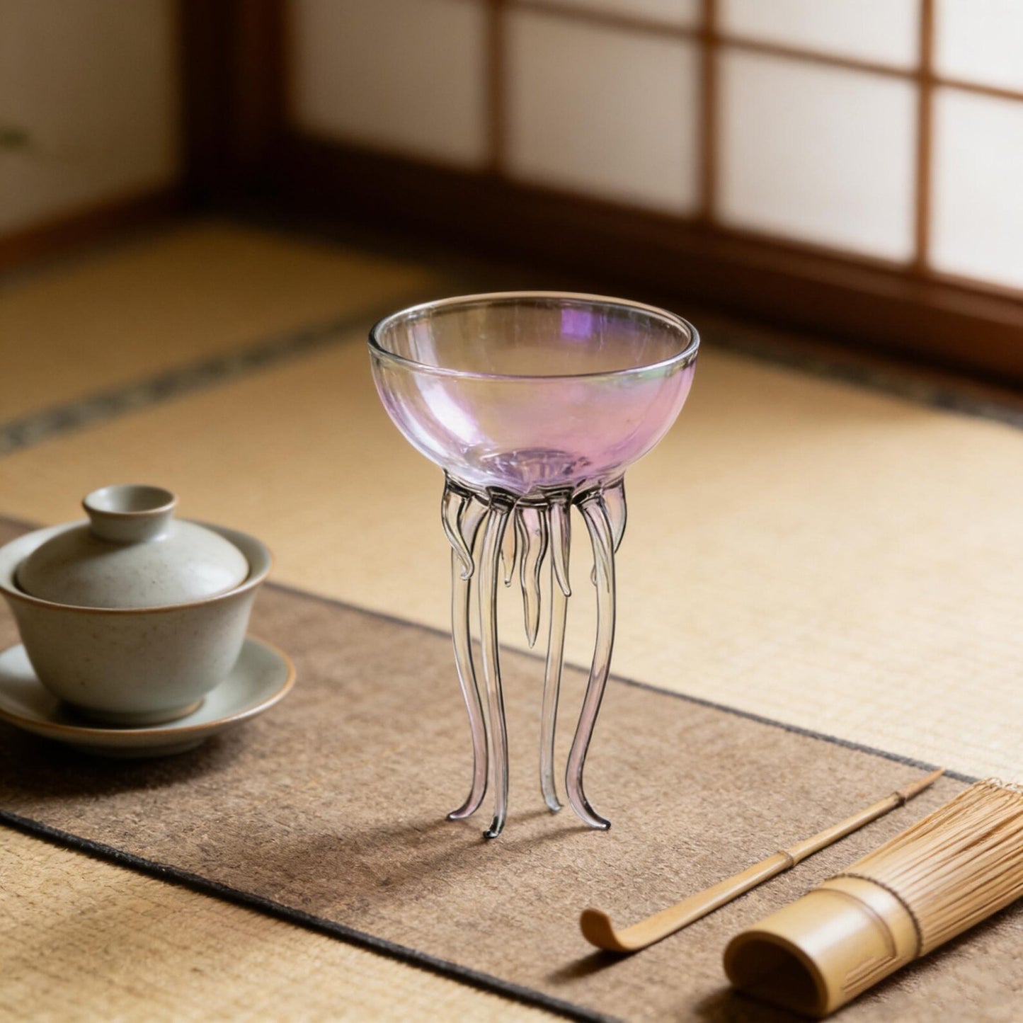 Oktopus Qualle Cocktailglas Kreatives Martiniglas Meeresstil Bar Glas