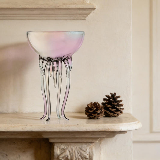 Oktopus Qualle Cocktailglas Kreatives Martiniglas Meeresstil Bar Glas
