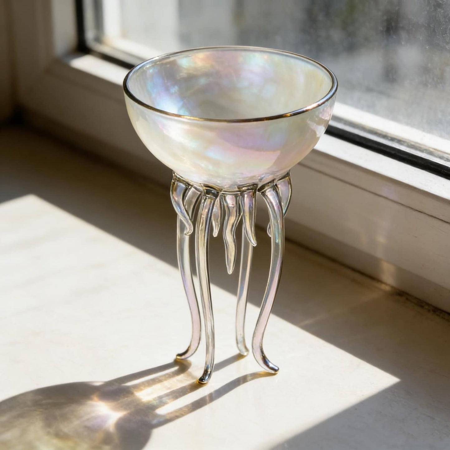 Oktopus Qualle Cocktailglas Kreatives Martiniglas Meeresstil Bar Glas