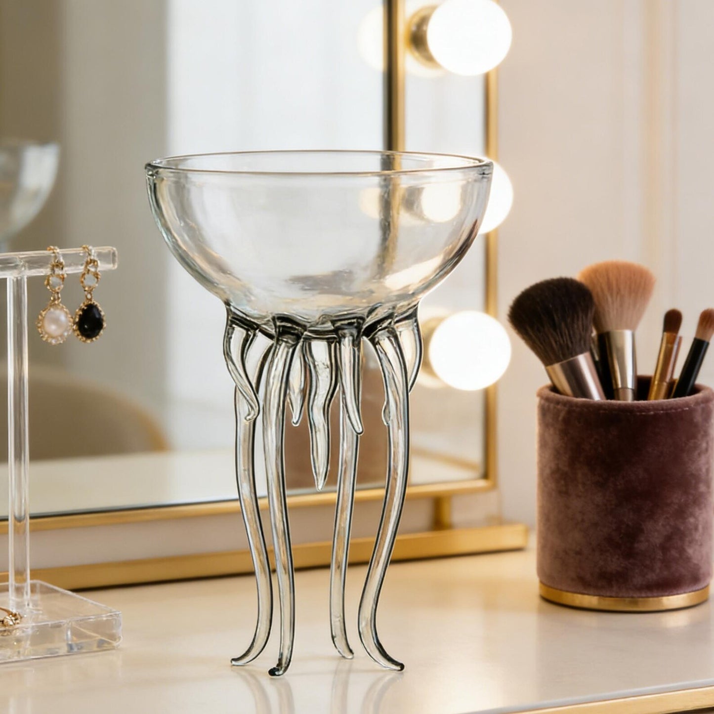 Oktopus Qualle Cocktailglas Kreatives Martiniglas Meeresstil Bar Glas