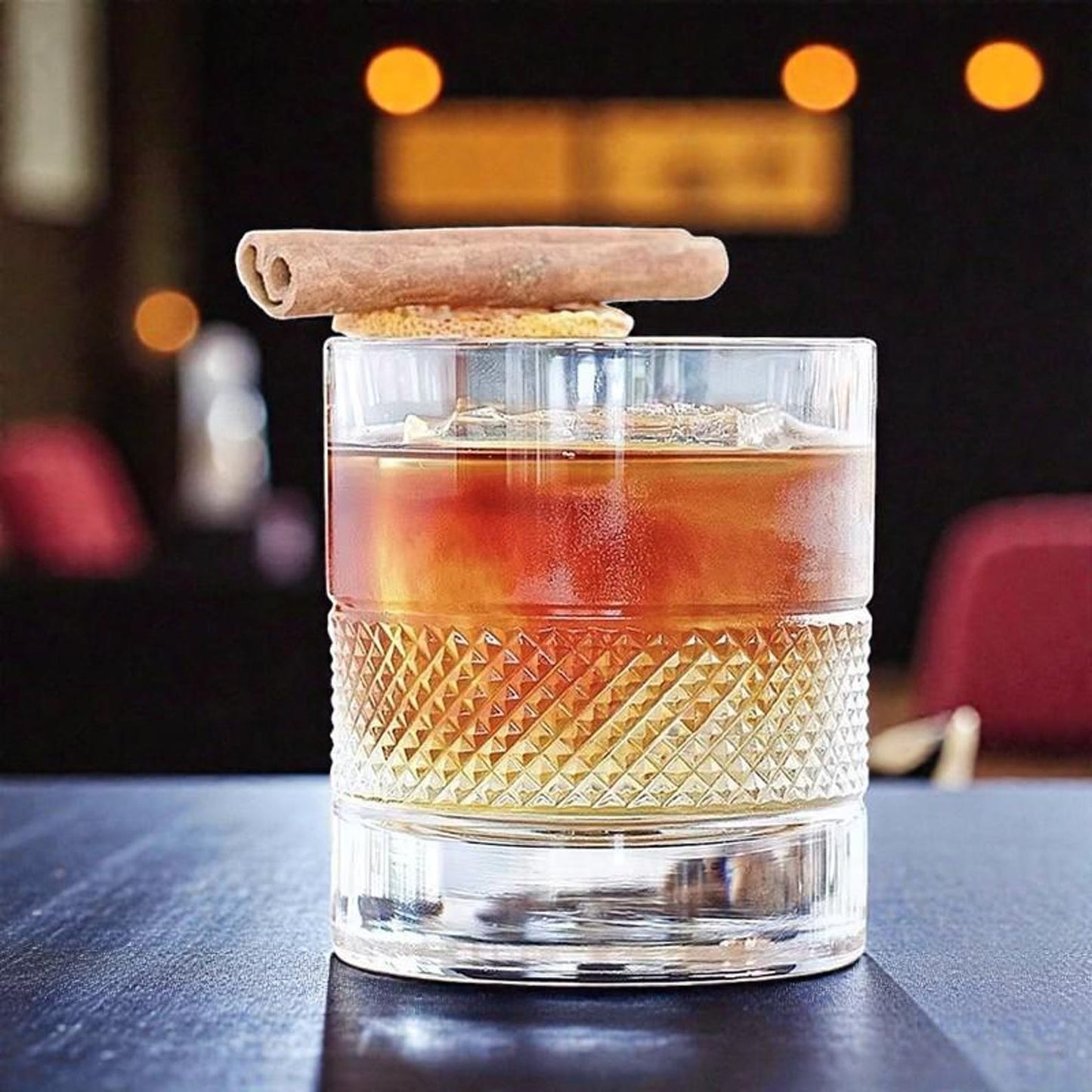 Whisky Tumbler: Old Fashioned Cocktailglas für Bourbon Scotch Hausbar